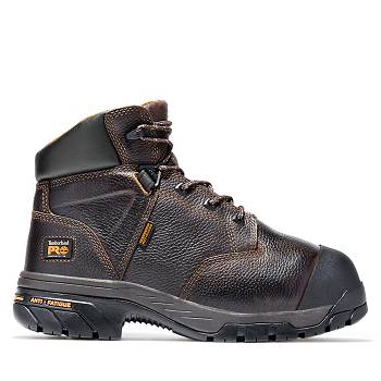 Timberland PRO Helix 6" Met Guard Comp Toe - Hnede Nepremokave Topanky Panske, T0298SK